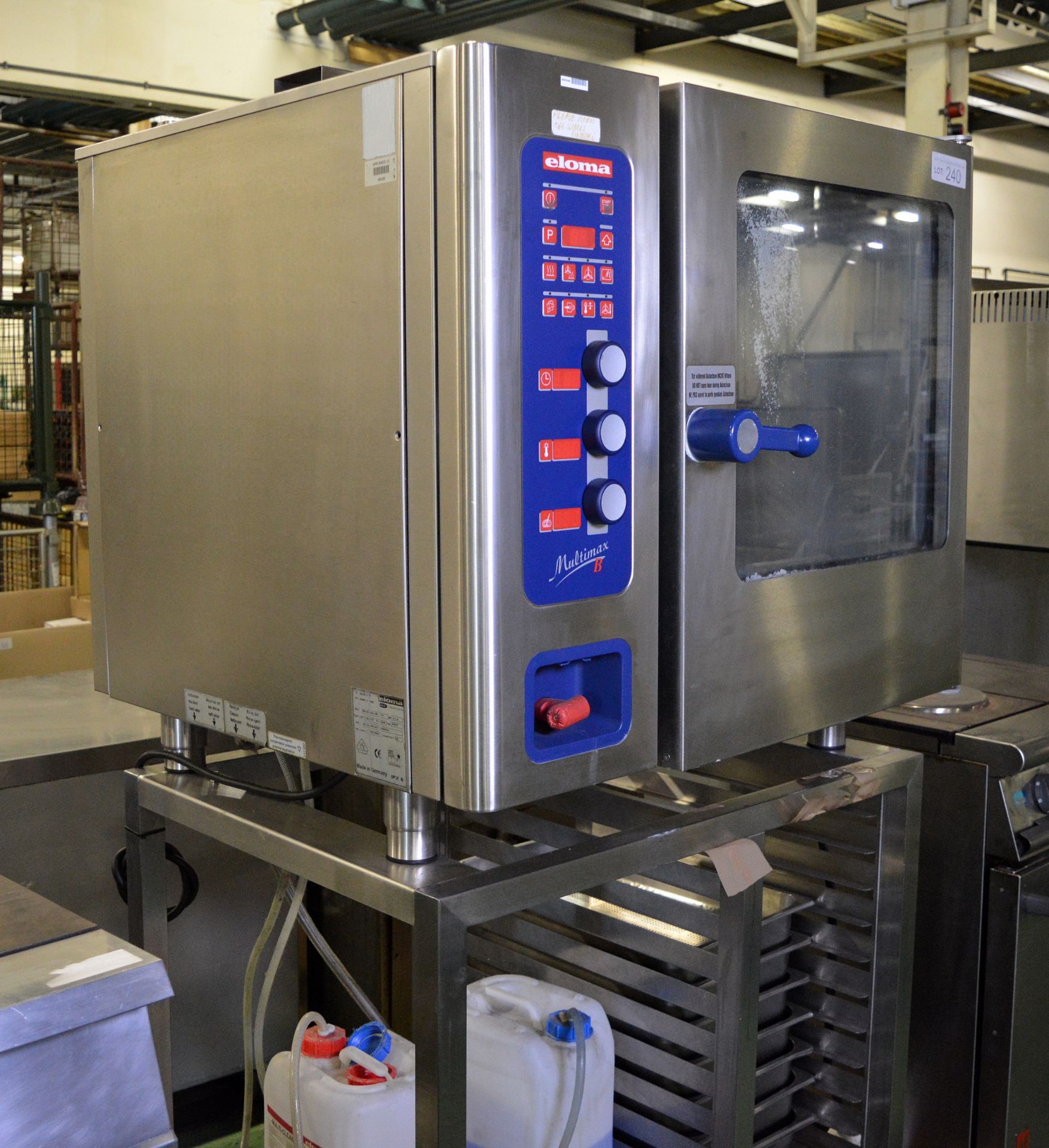 Eloma Multimax B6-11 Stainless steel CombiOven with stand L 930mm x W 850mm x H 1700mm - Image 7 of 11