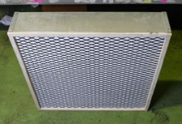 Filter With Metal Surround H610 X L610 X D120mm