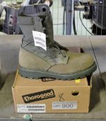 Thorogood hot weather steel toe capped boots - 8