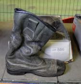 Rosenbauer Twister Tornado Austria - used fire fighter boots