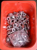 Stainless steel rope grips - x 45