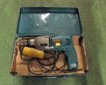 Makita HP2010N Portable Electric Hammer Drill 110v