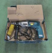 Makita HP2010N Portable Electric Hammer Drill 110v