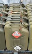 5x Ex-MOD Jerry Cans