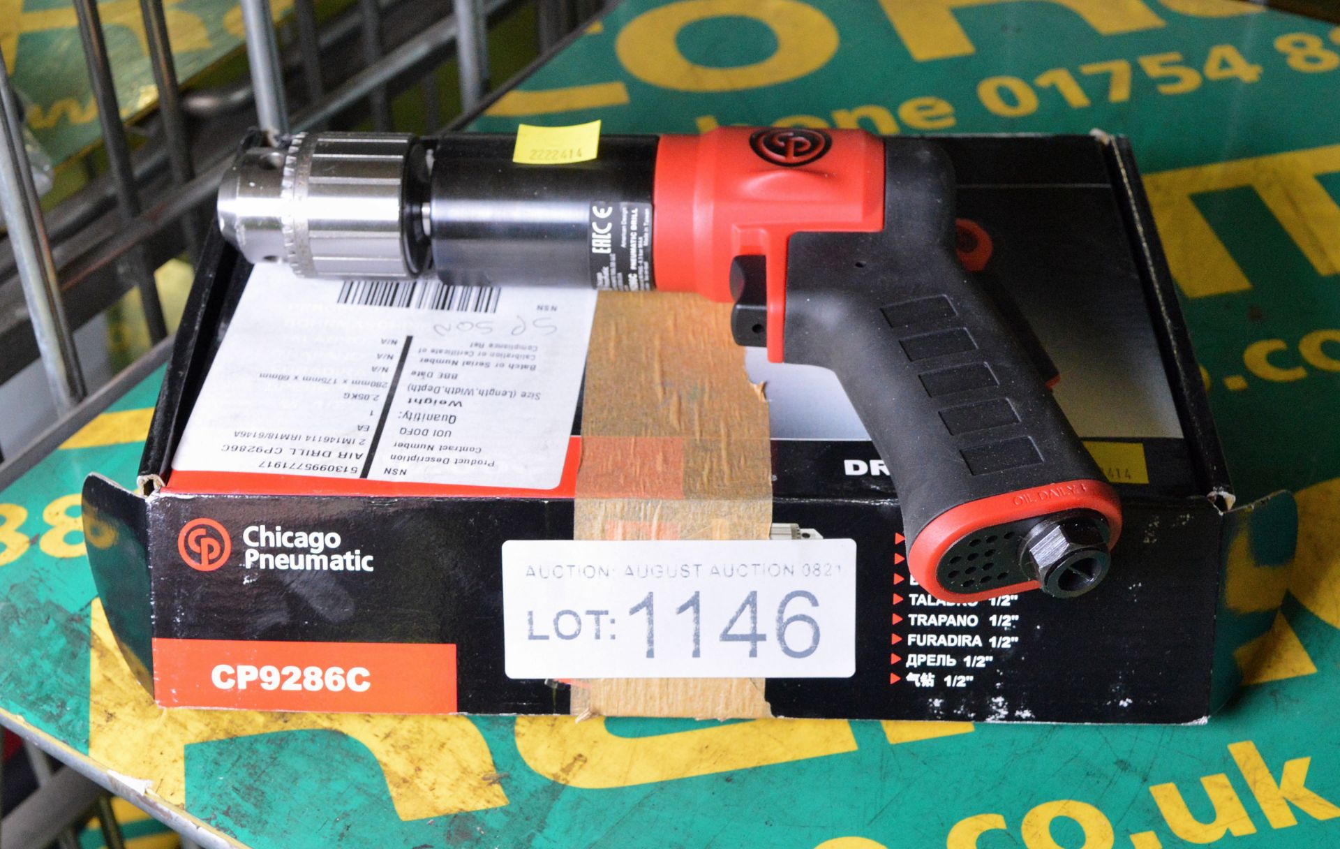 CP CP9286C 1/2 inch Key Pneumatic Drill