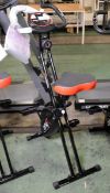 Viavito Onyx fold up exercise bike