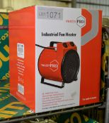 Master Pro Industrial fan heater