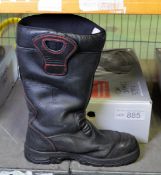 Rosenbauer Twister Tornado Austria - used fire fighter boots