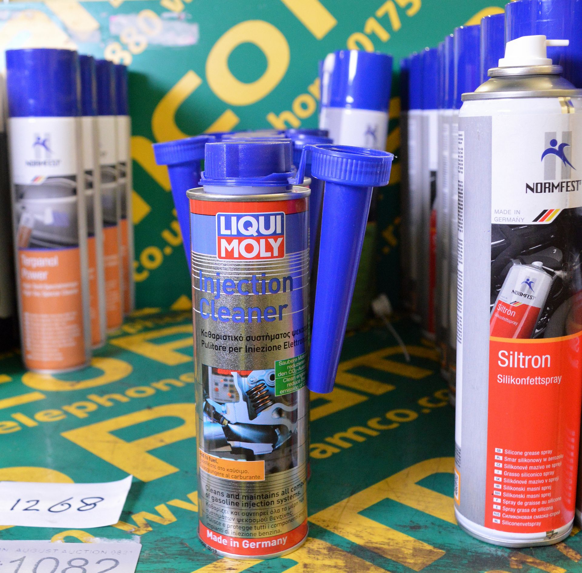 Simoniz Spray paint, Normfest term clean, Carplan carb & air intake cleaner, Liqui Moly in - Image 3 of 5