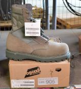 Thorogood hot weather steel toe capped boots - 8