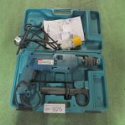 Makita HP2041 Portable Electric Hammer Drill 110v