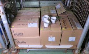 Steelite International Fine band patten mugs - 36 per box, Fine band milk jugs 6 per box 5