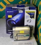 Sony DCR-HC37 Handycam Video Recorder