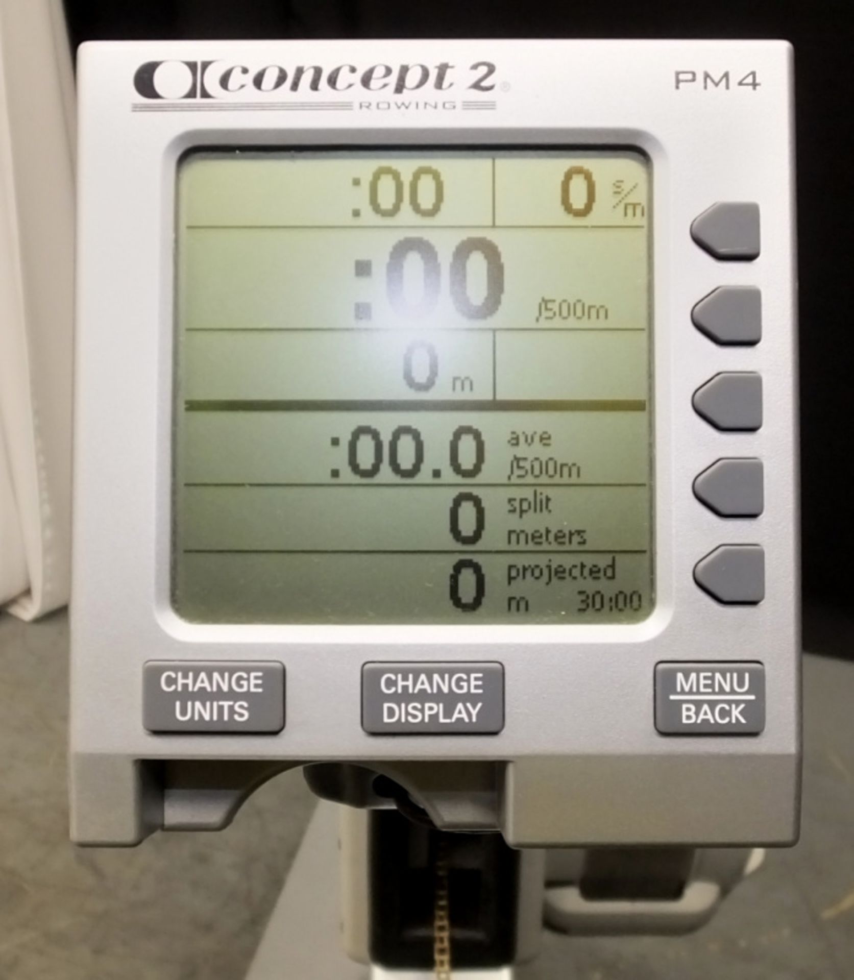 Concept 2 Model E Indoor Rower with PM4 console - Image 5 of 12