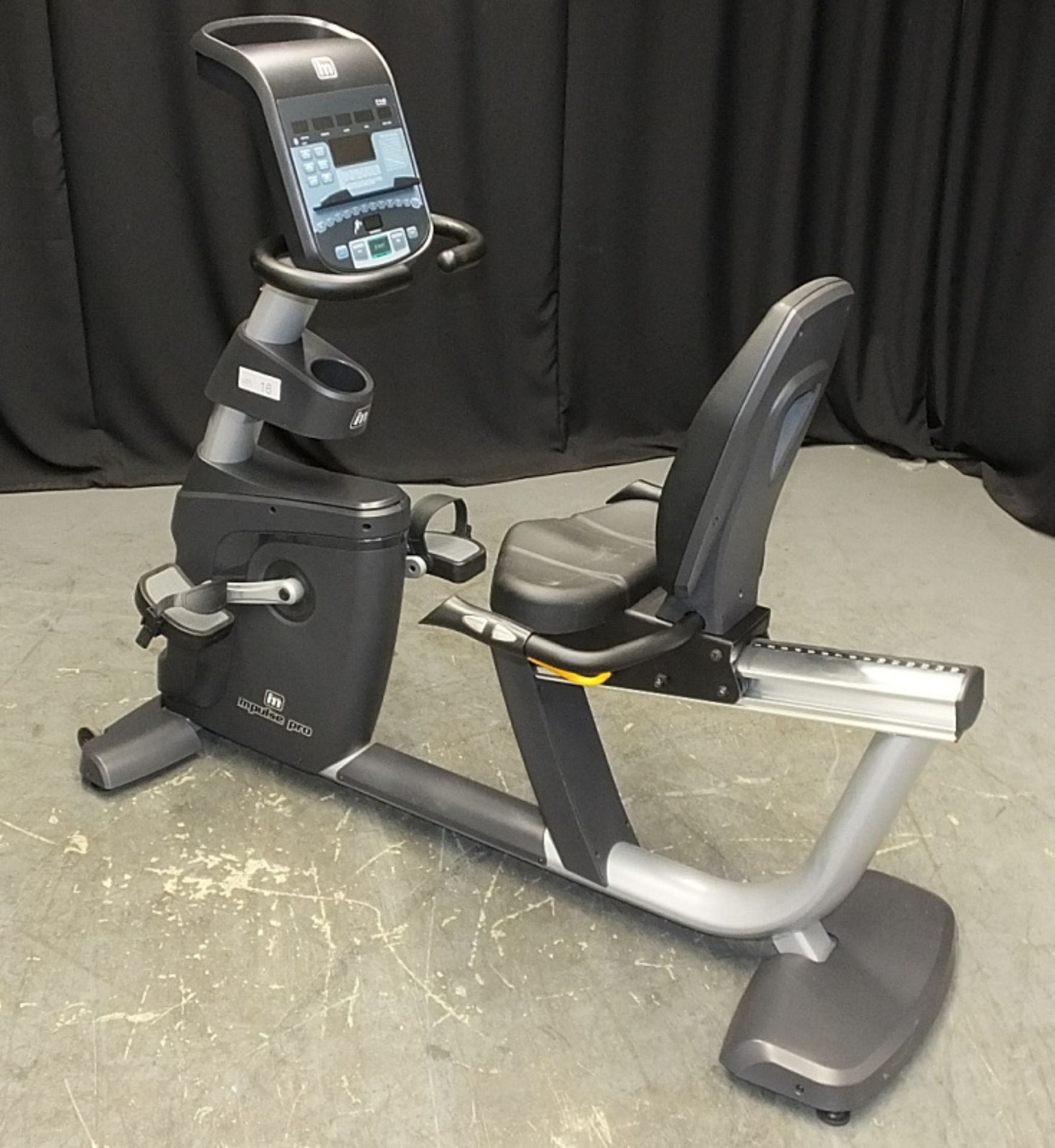 Impulse Pro SB Recumbent Exercise Bike with Polar Heart rate technology