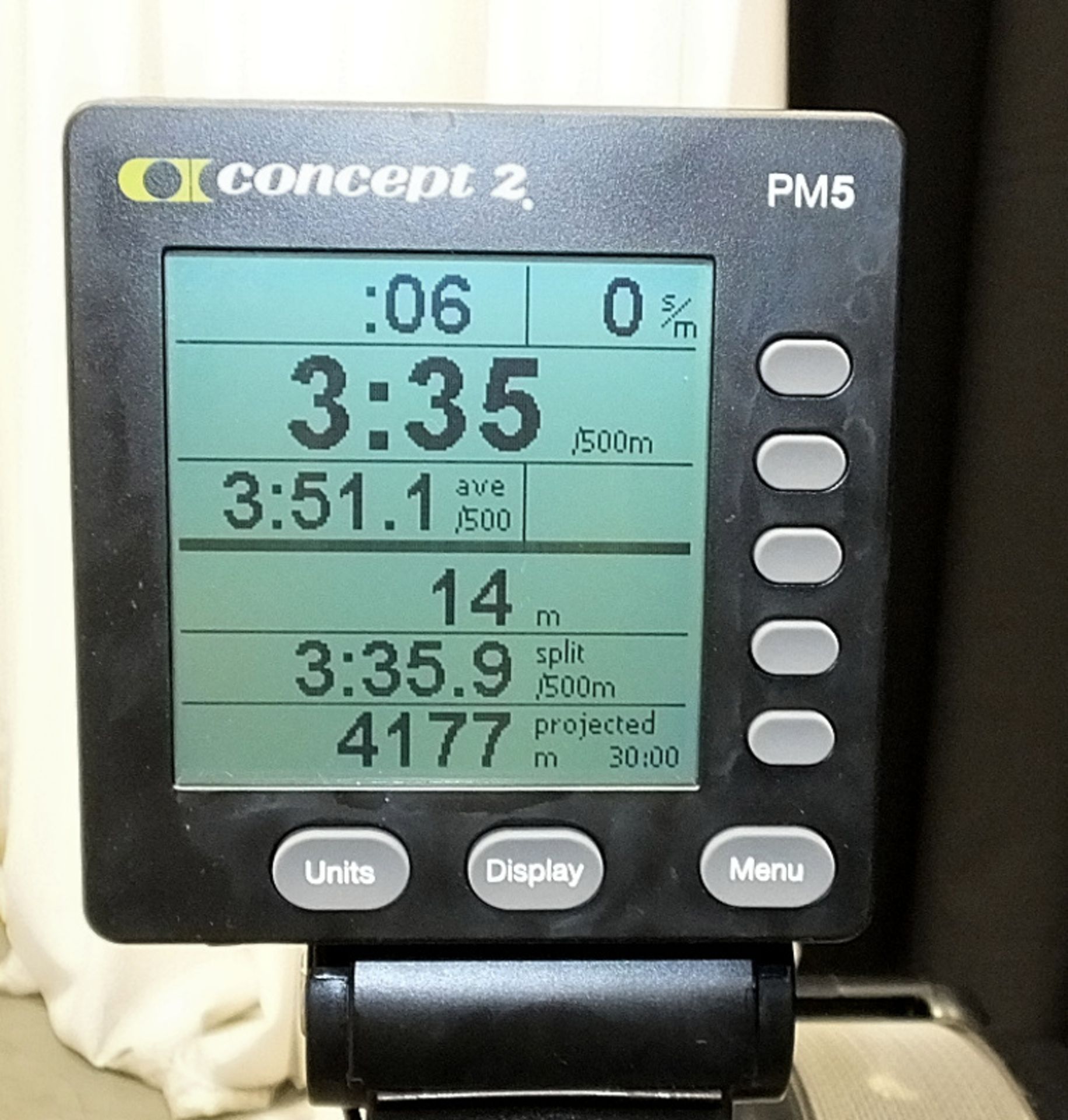 Concept 2 Model D Indoor Rower with PM5 console - Image 5 of 15