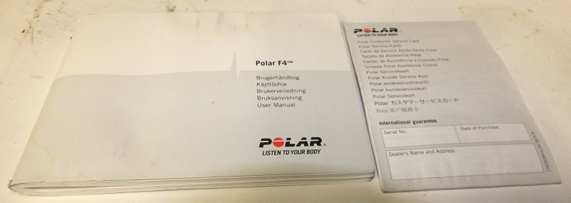 2x Polar F4 Fitness Heart Rate Monitors with Polar Heart Rate Chest Sensors - Image 5 of 5
