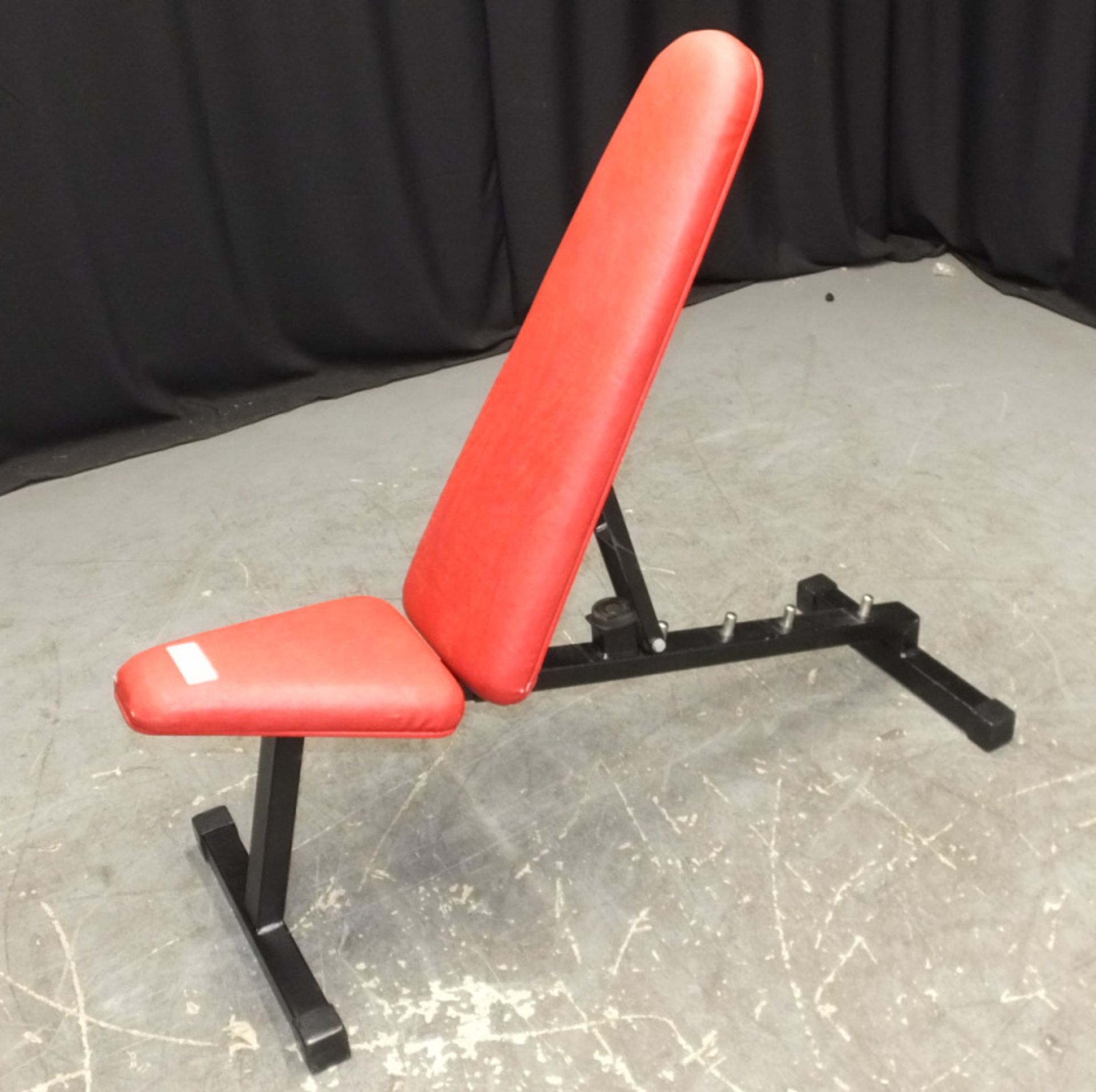 Adjustable Weight Bench - Red - Image 6 of 6