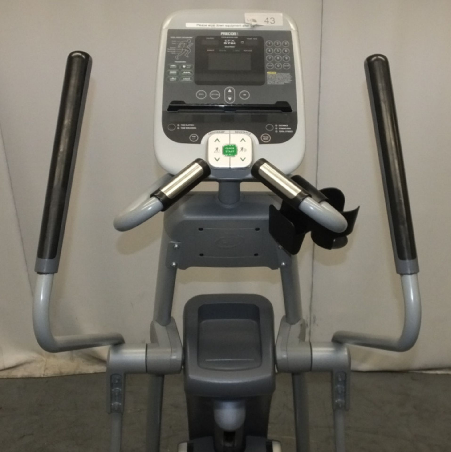 Precor EFX 576i Elliptical Cross Trainer - Please see pictures for condition - Image 4 of 13