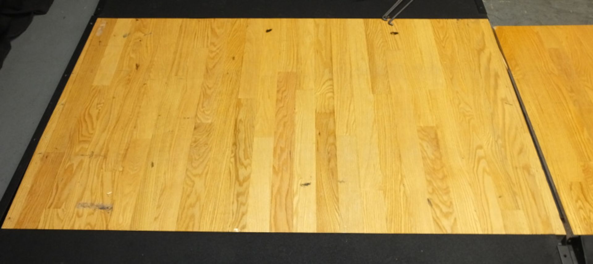 Wooden Gym Flooring with metal frame - L2350 x D3115mm - Image 4 of 9