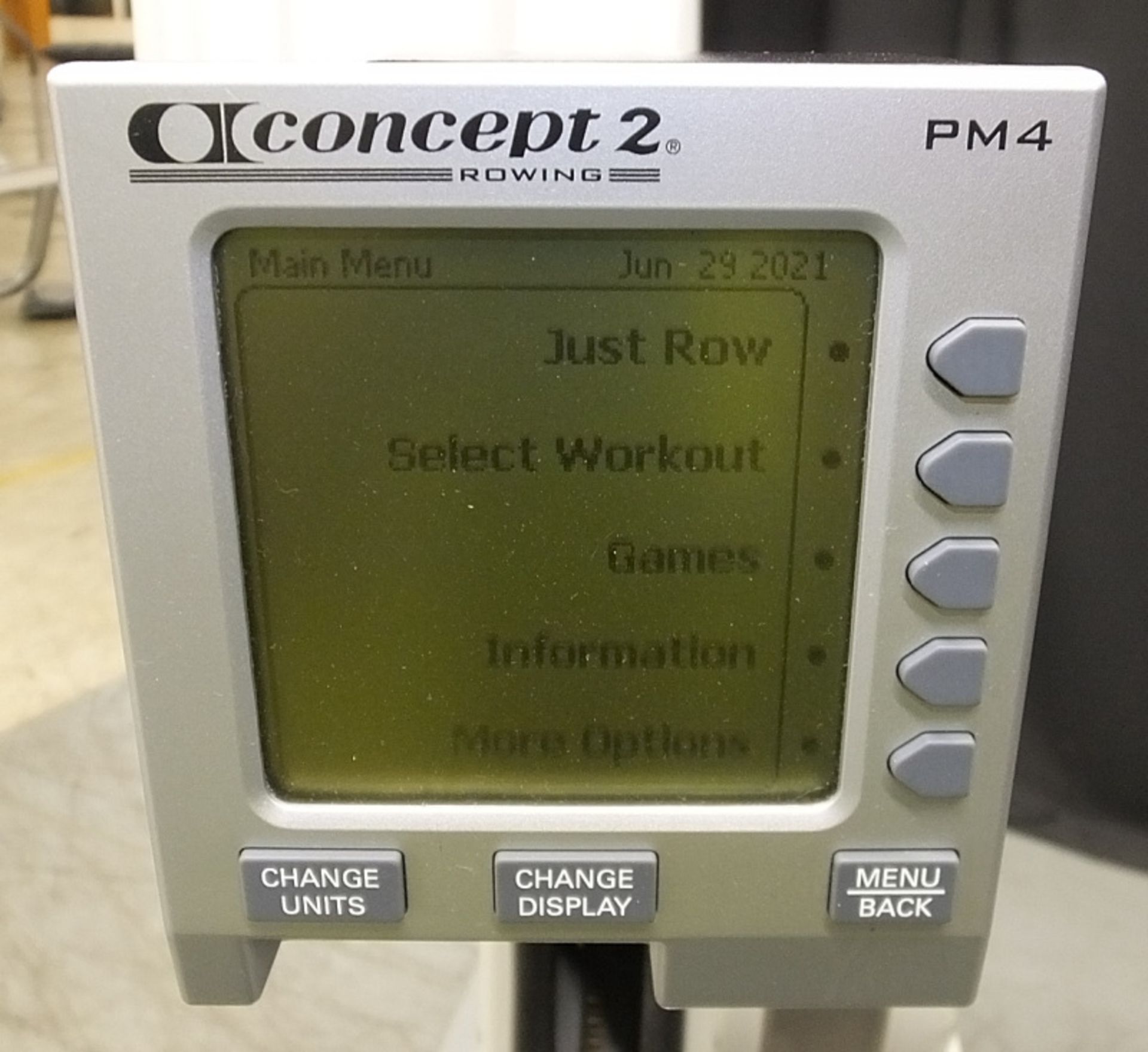 Concept 2 Model E Indoor Rower with PM4 console - Image 4 of 14