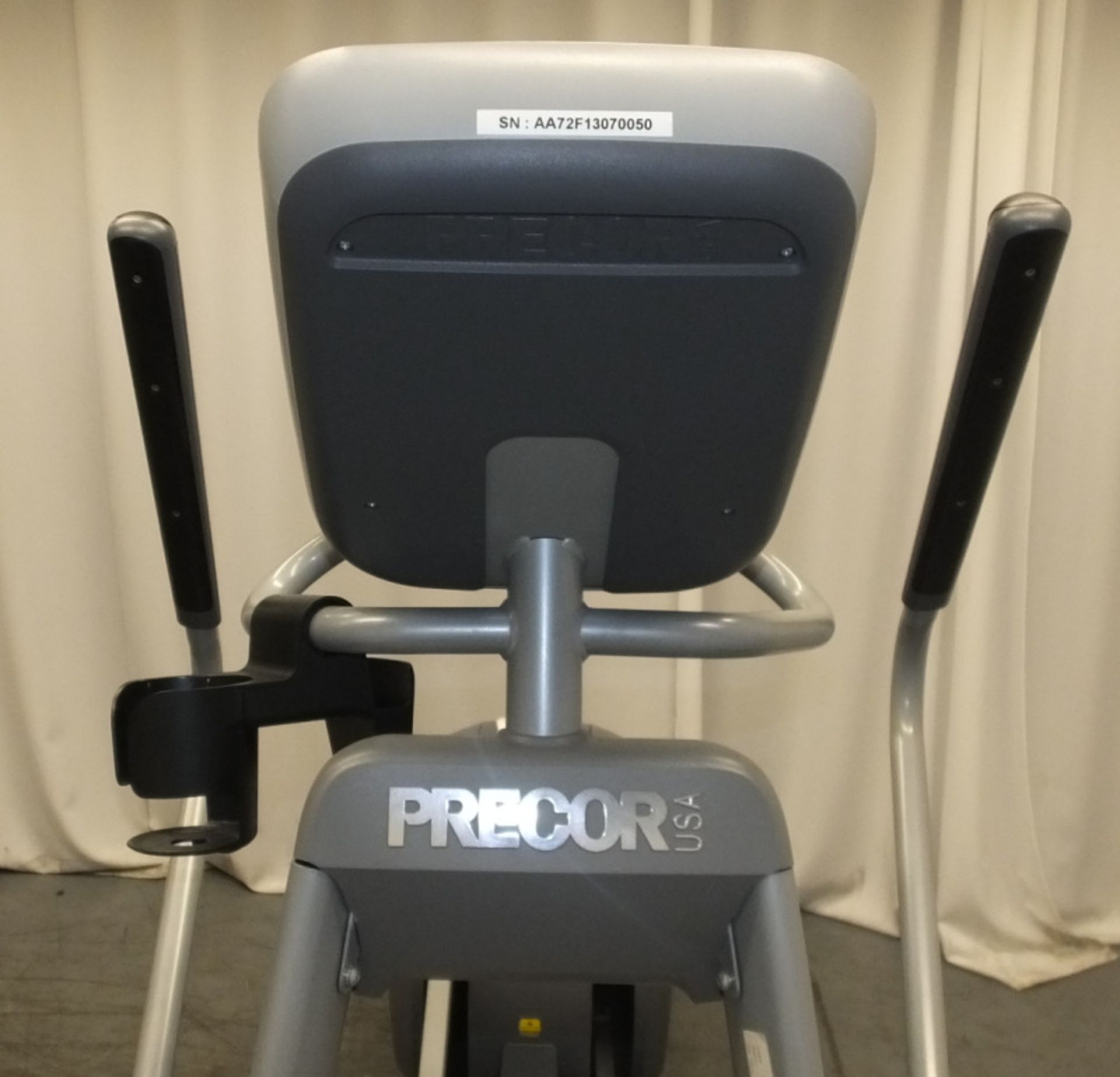 Precor EFX 576i Elliptical Cross Trainer - Left arm section loose, please see pictures for - Image 9 of 13