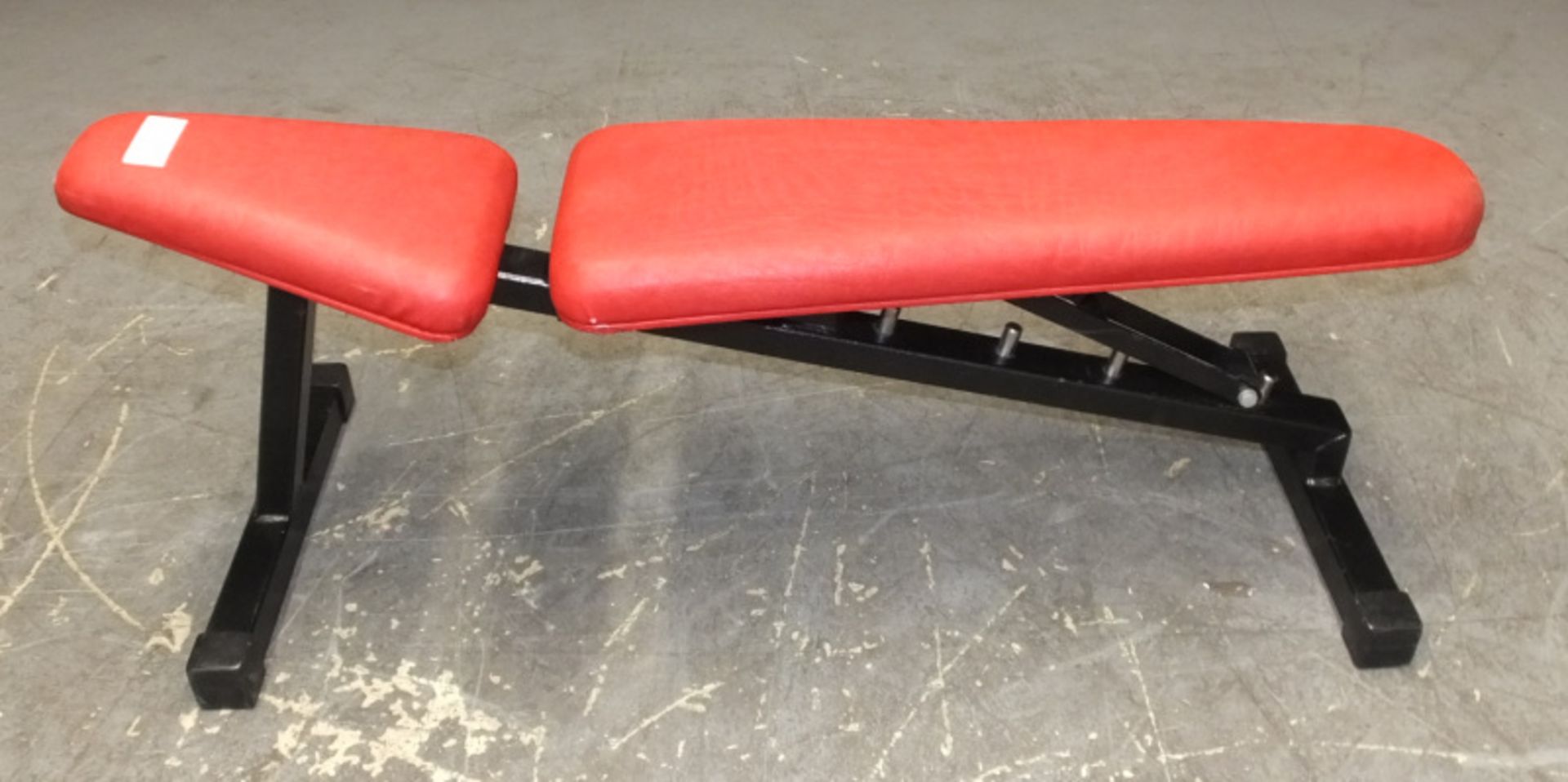 Adjustable Weight Bench - Red