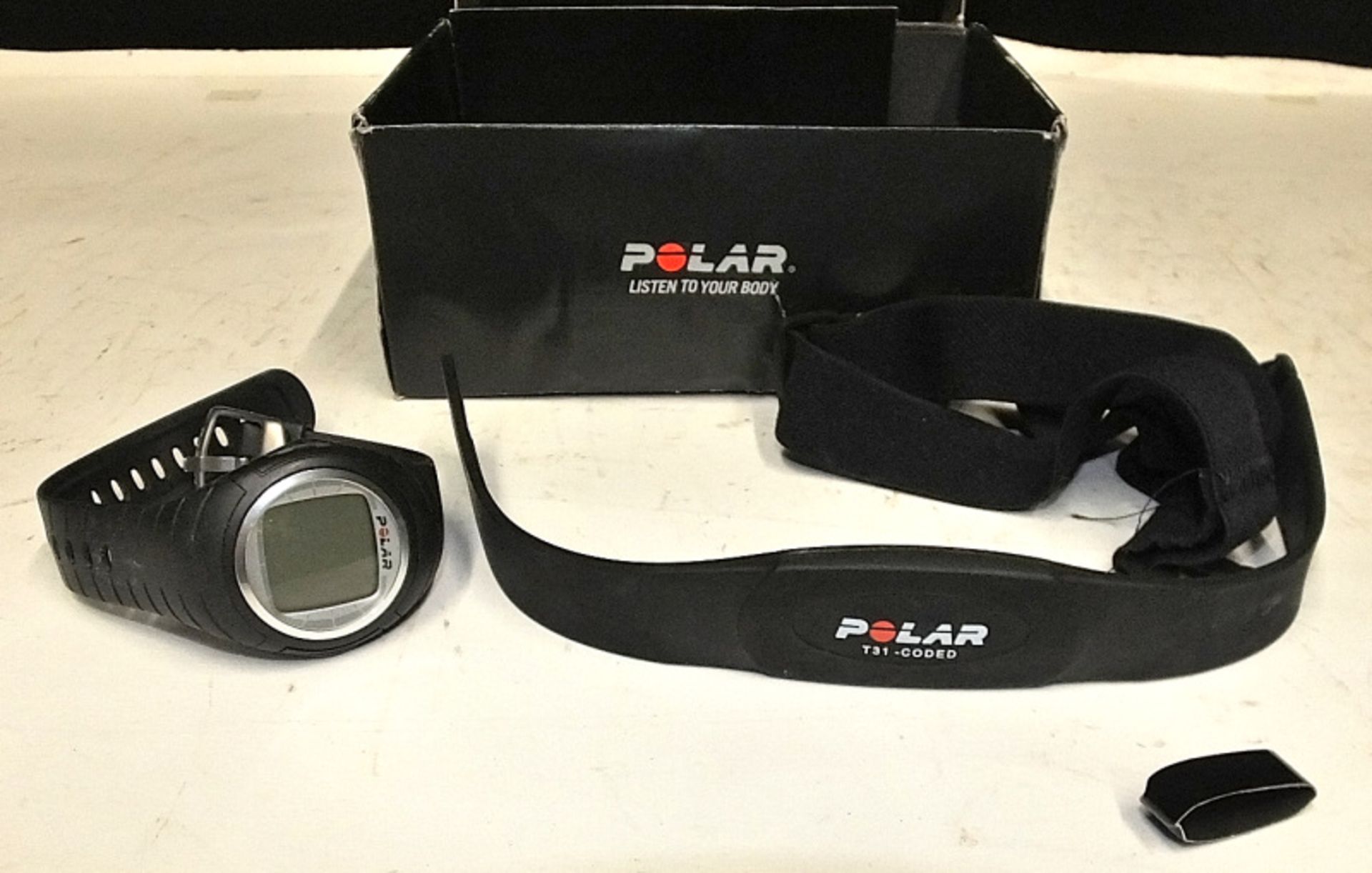 Polar F4 Fitness Heart Rate Monitor with Polar Heart Rate Chest Sensor - Image 2 of 3