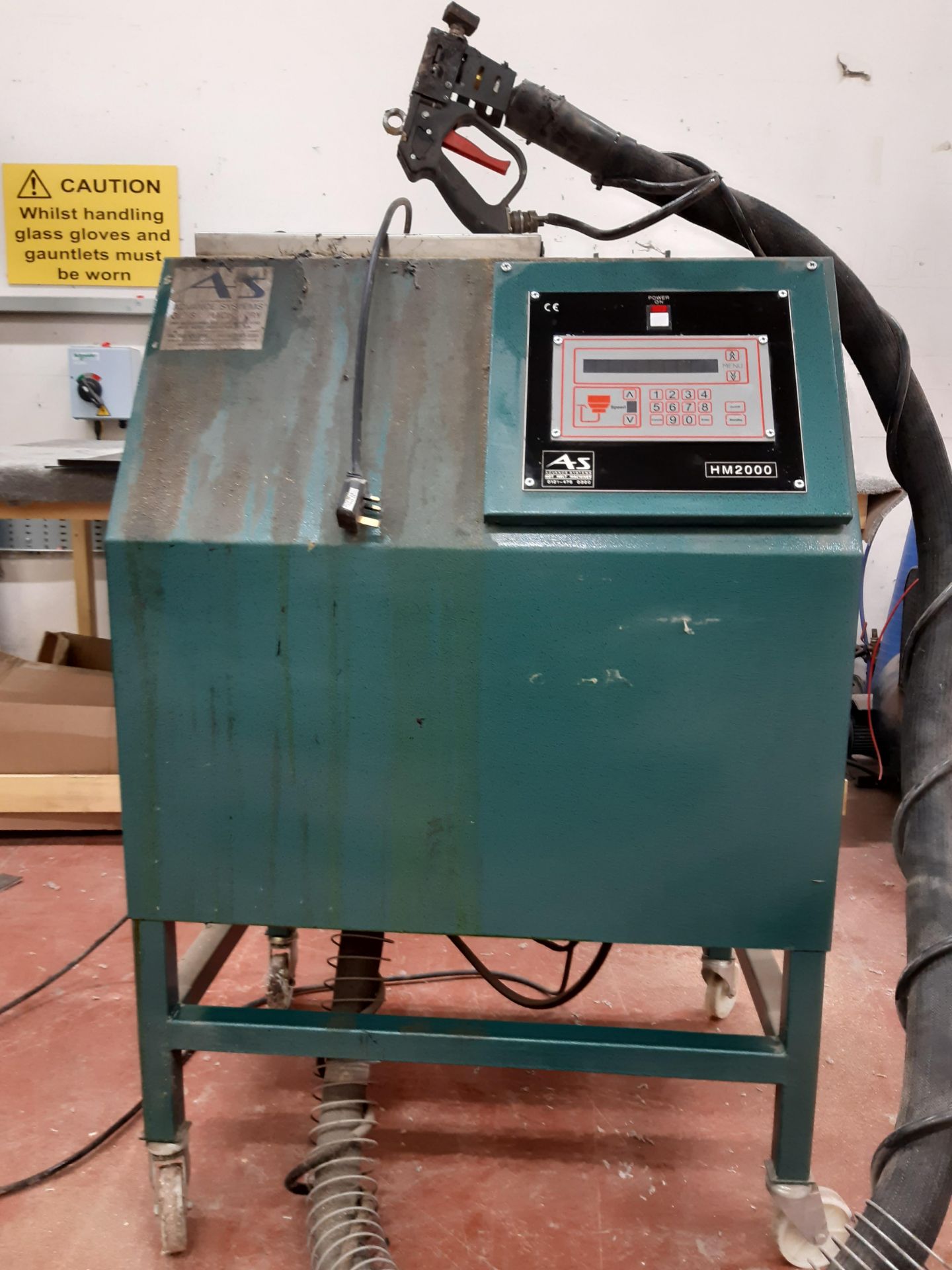 Advance Systems Hot Melt Machine HM2000 - 240v - Manufactured 2016