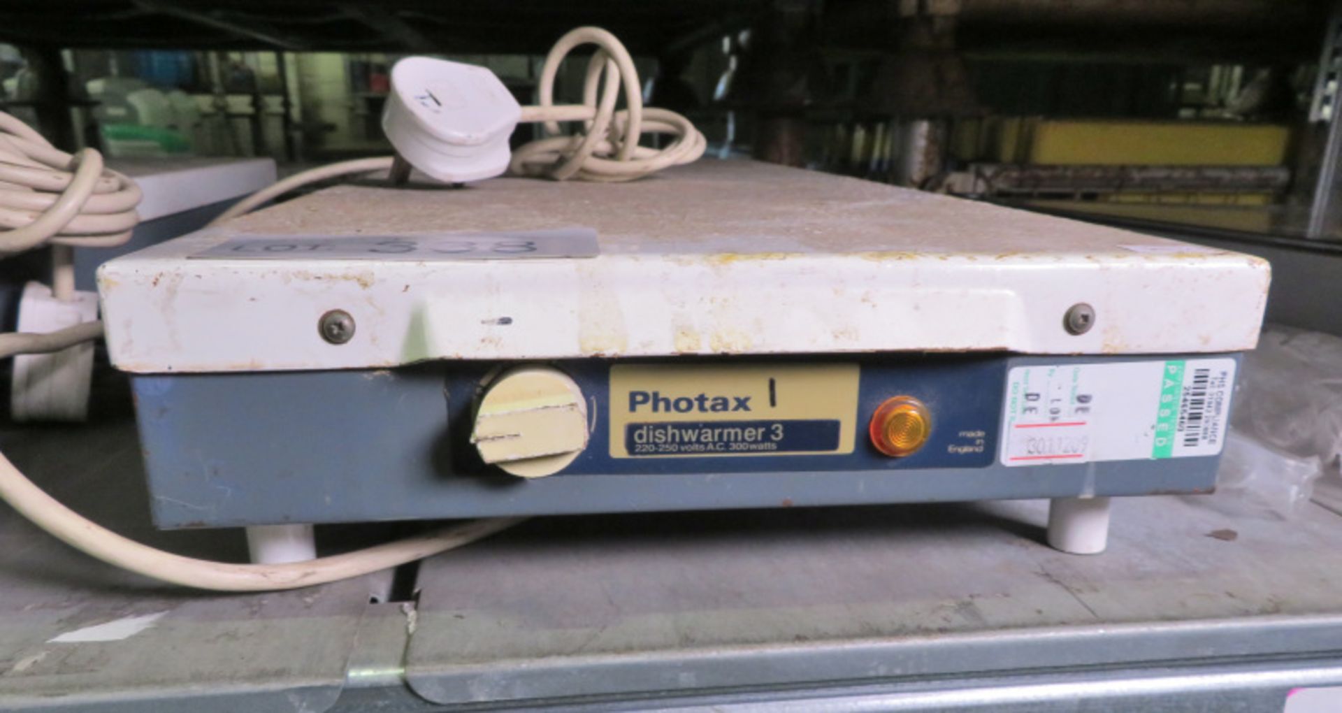 Photax Photographic Dish Warmer Model 3 220-250V 300W - Image 4 of 5