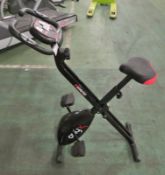 Viavito Onyx fold up exercise bike