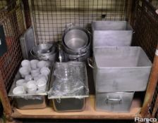 Catering Equipment - Cooking Pots, Food Container, Glass Bowls, ramekin dishes