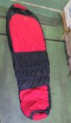 Mountain Equipment Iceline Sleeping Bag - red & black