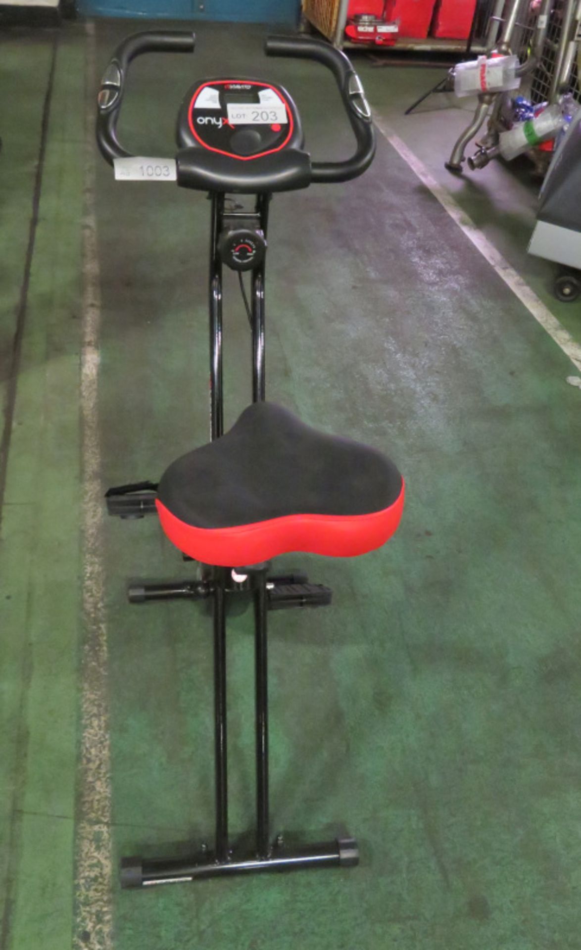 Viavito Onyx fold up exercise bike - Image 2 of 4