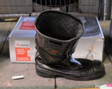 Tuffking - used fire fighter boots - size 12