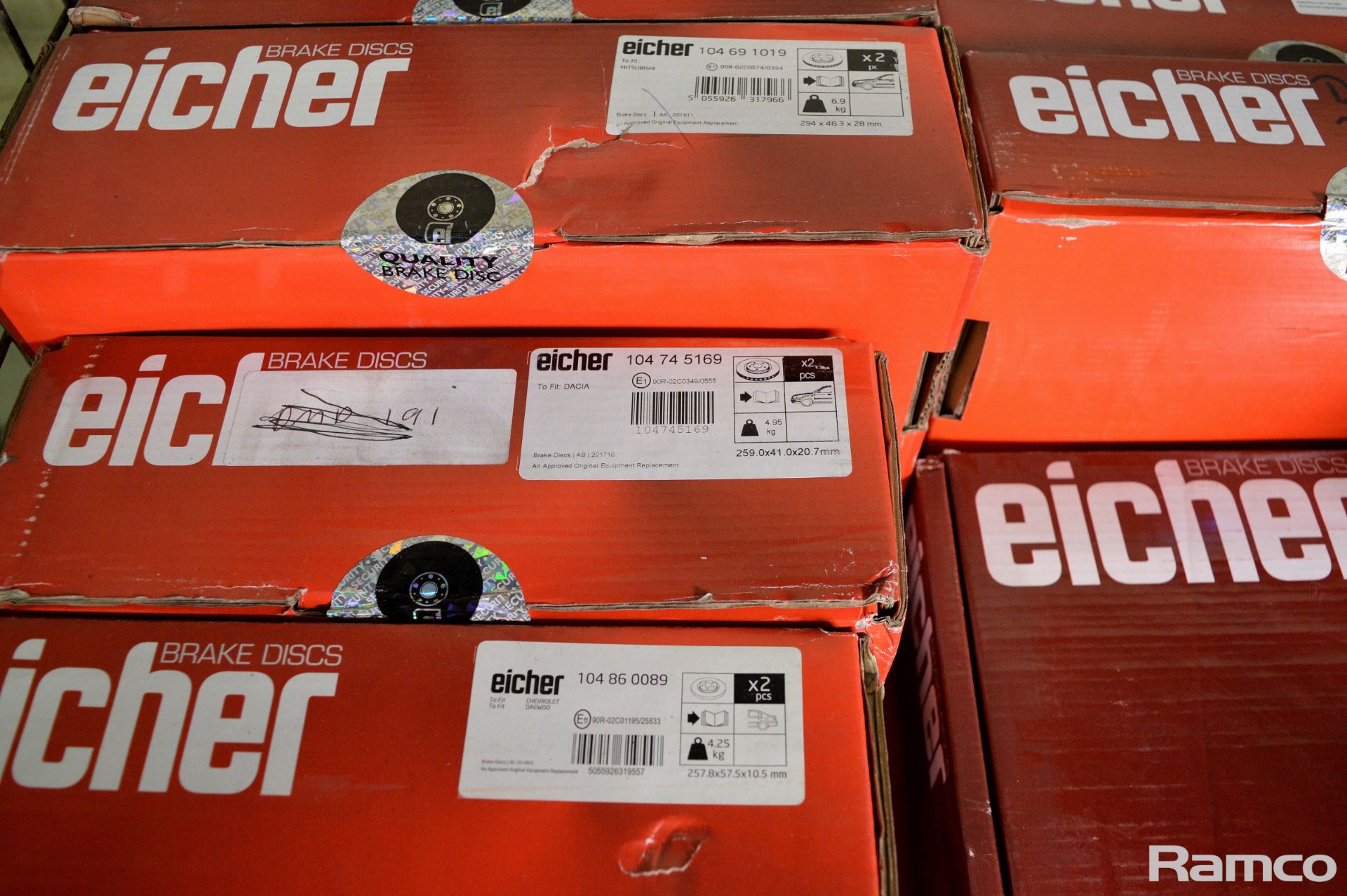 Eicher brake discs - see pictures for model / type - Image 5 of 7