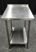 Moffat Stainless Steel Preparation Table - L600 x D800 x H930mm