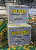 Polygard De-Icer - 3x Boxes - 12x 500ml spray bottles per box