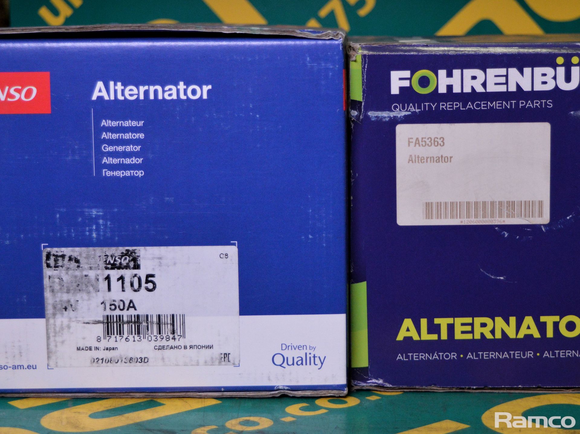 4x Alternators - 1x Denso & 3x Fohrenbuhl - please check pictures for models - Image 2 of 3