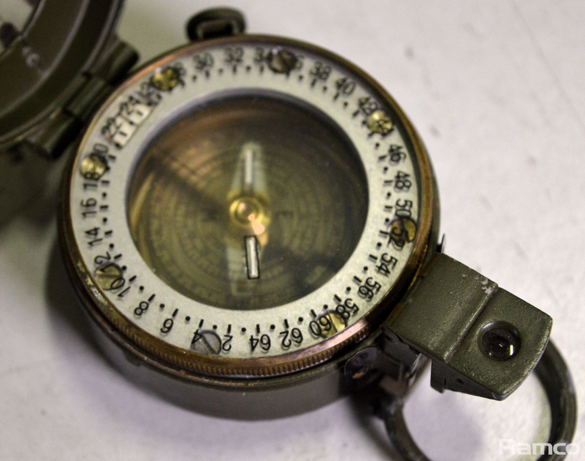 Francis Barker M88 Prismatic Compass British Military Army - Image 2 of 2