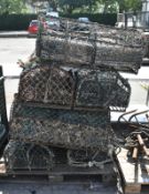 7x Lobster pots