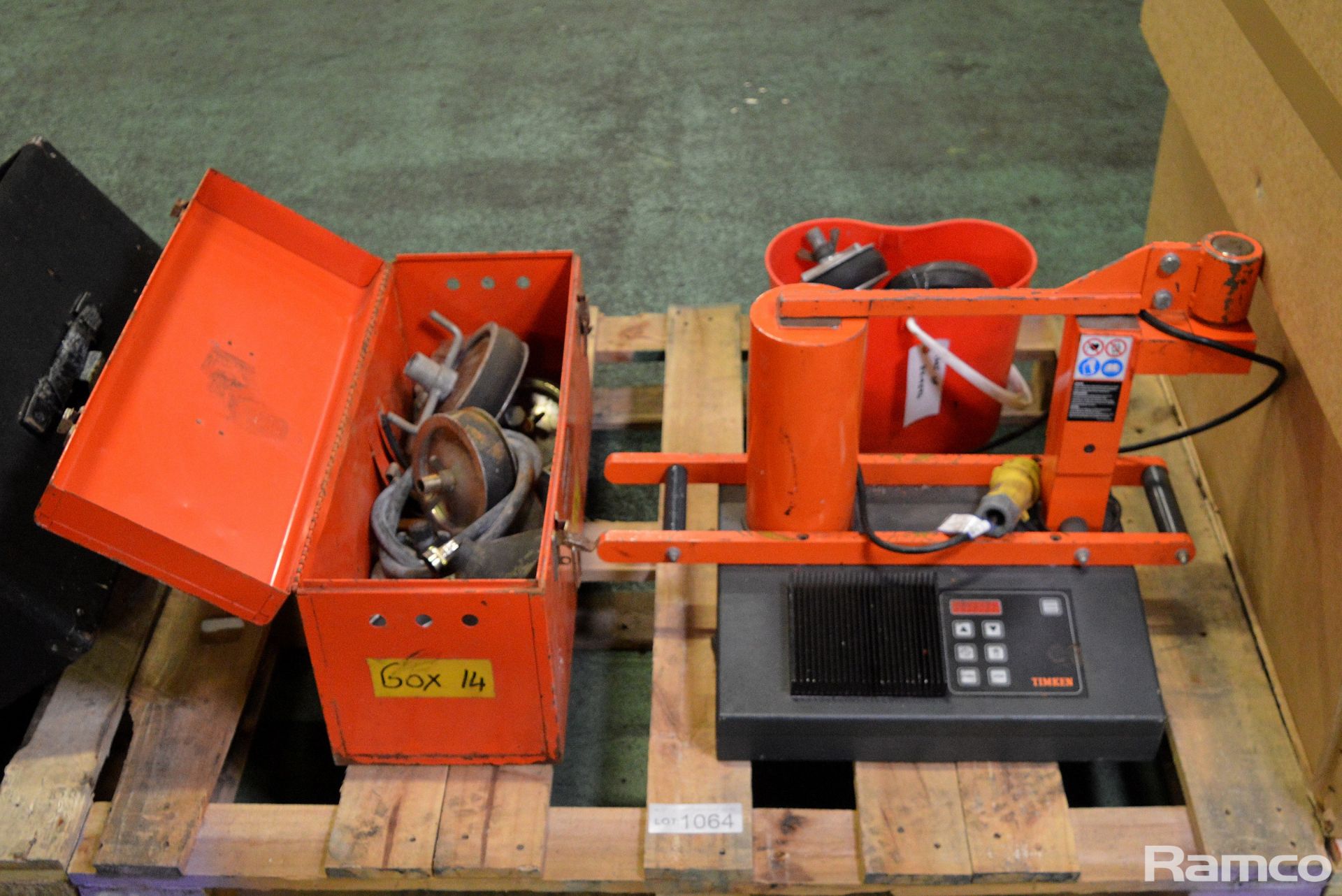 Kollmann Pipe And Drain Cleaning Equipment & Timken VHIS 75 GB Induction Heater Unit - 110v