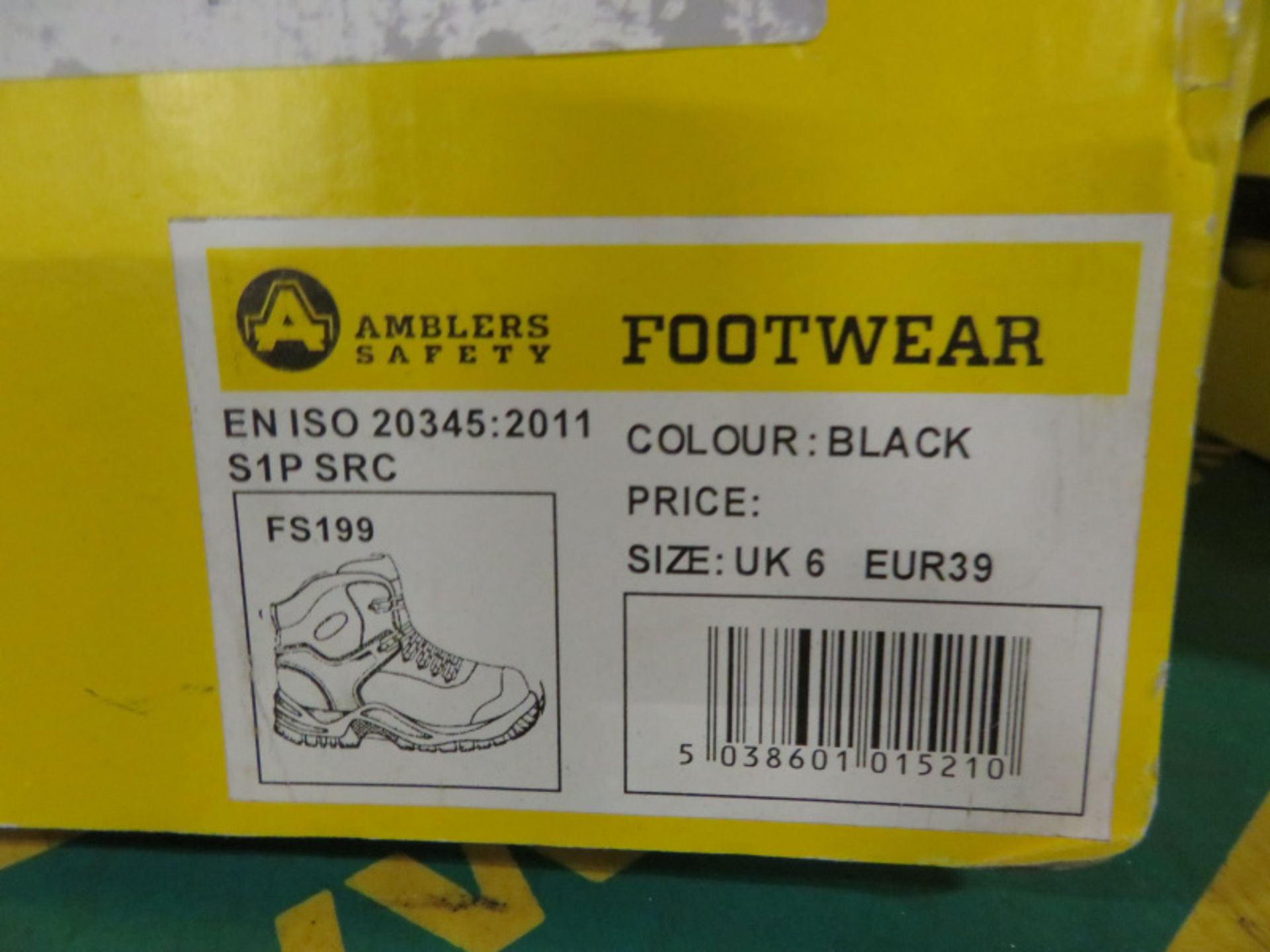 3x Pairs of Amblers Safety Boots - EU39 / UK6 - Image 7 of 7