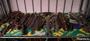 Hand Tools - files, spanners, brushes, punches