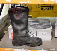 Crosstech YDS - used fire fighter boots - size 9