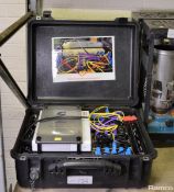 ICS Field Deployable Optic Fibre Ring Nodal Equipment & Case