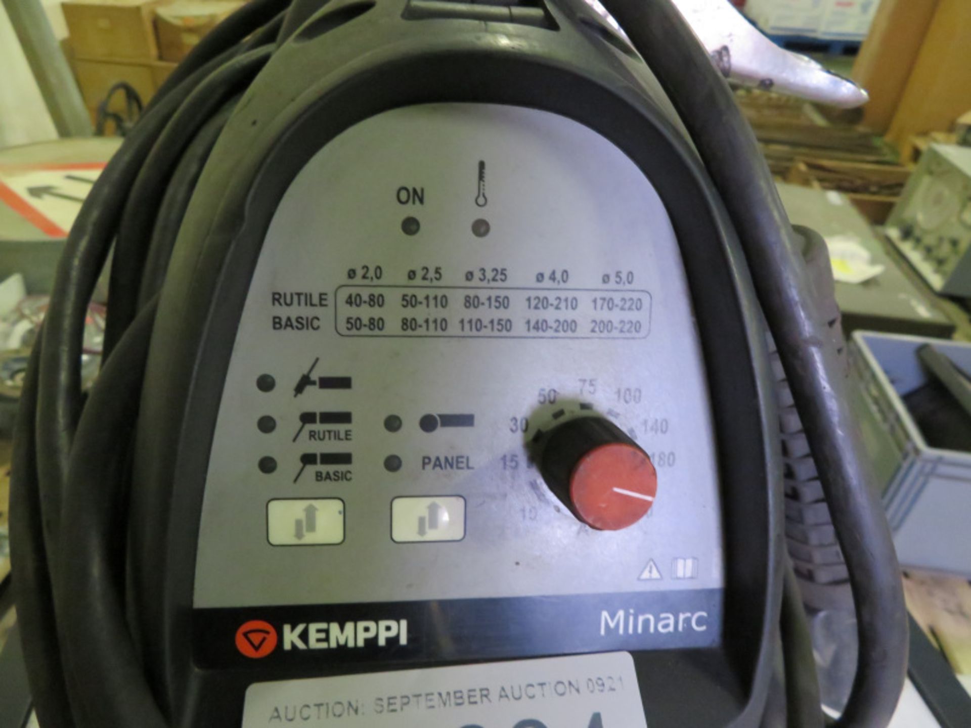 Kemppi Minarc 220 Arc Welder - 415v TIG/Rutile P Basic - Image 3 of 3