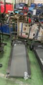 Viavito LunaRun fold up treadmill - missing casing at end