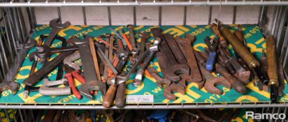 Hand Tools - spanners, hacksaw blades, pumps