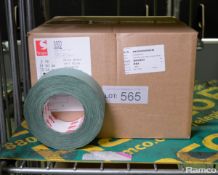 Scapa tape - 3302 - Olive Green - 50mm x 50M - 16 per box - 1 box